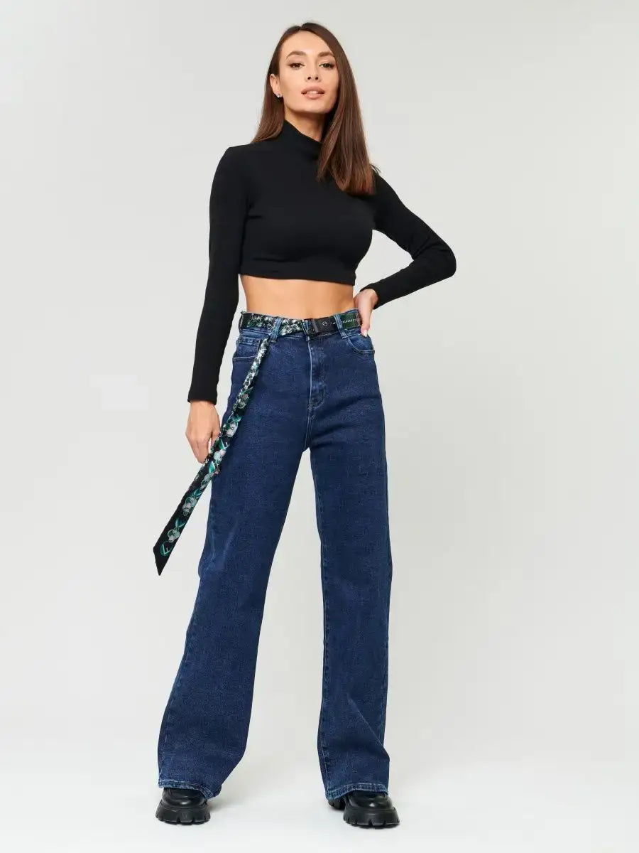 Jean Polaire Femme Bleu / S