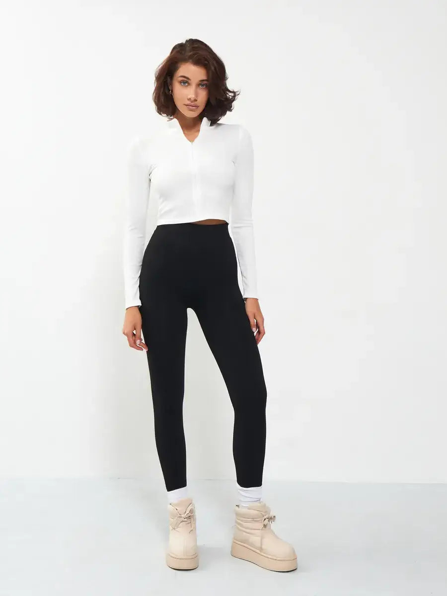 Legging En Laine Polaire