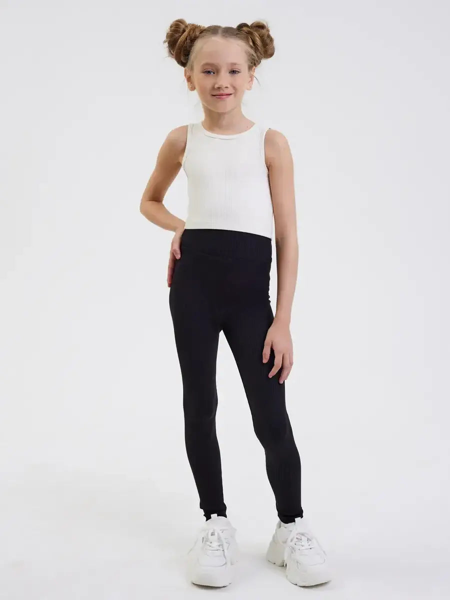 Legging Fille Doublé Polaire