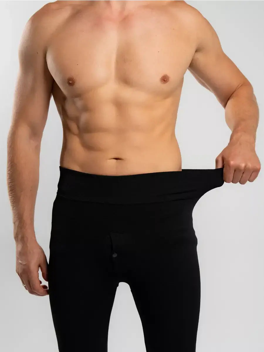 Legging Polaire Homme noir / S