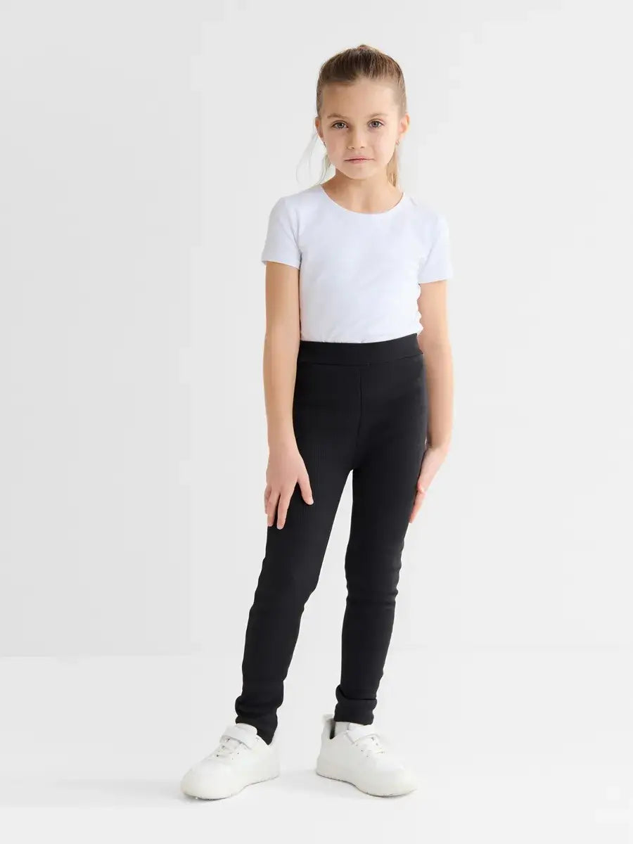 Legging Thermique Fille Noir / 2-3 ans