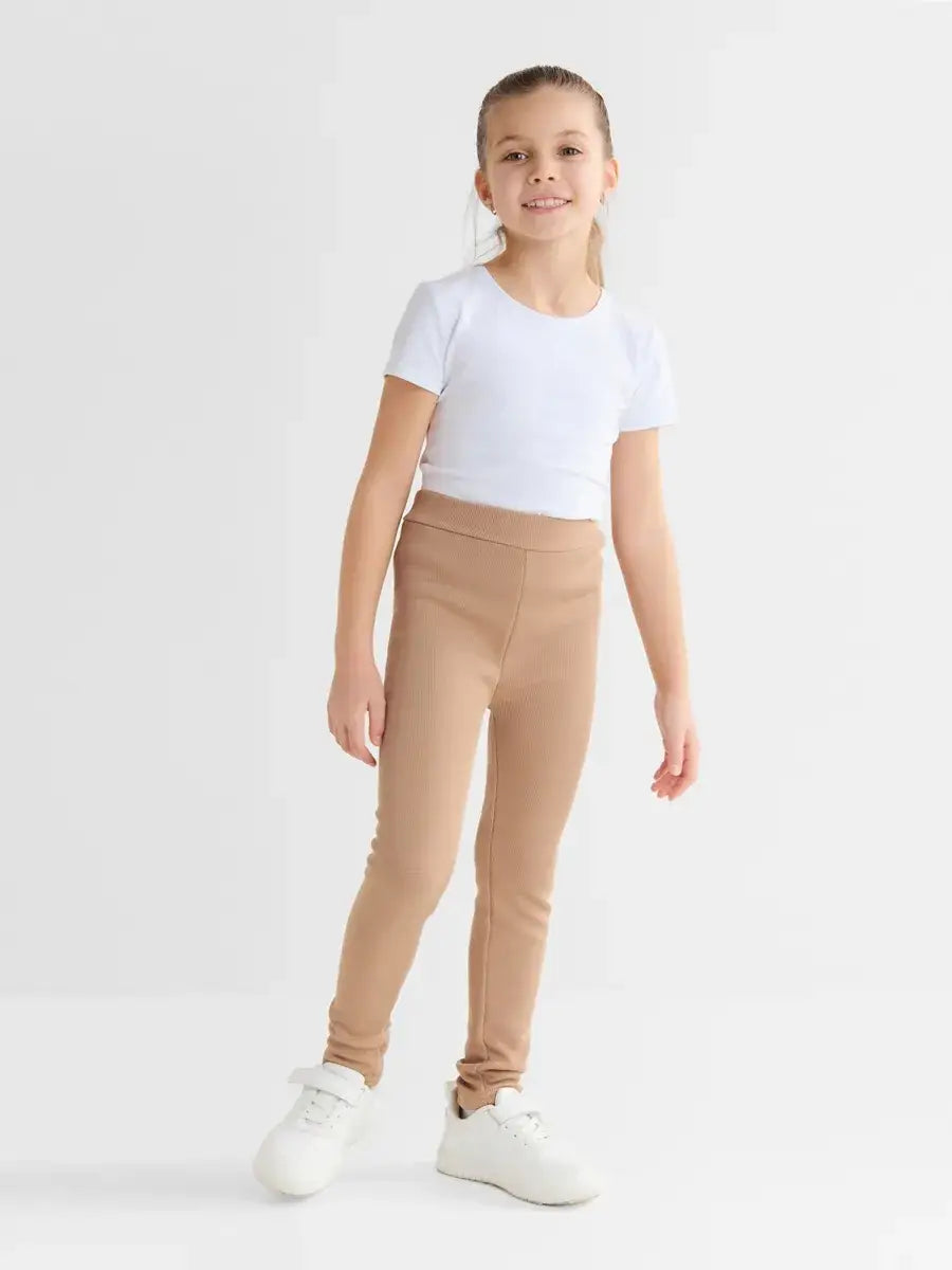 Legging Thermique Fille Beige / 2-3 ans